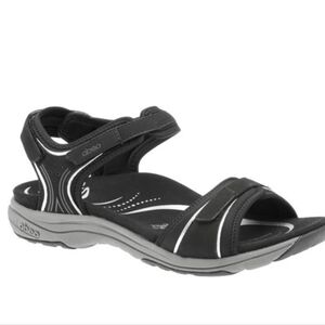 Abeo Womens Goleta Leather Strap Comfort Sandals shoes sz 11M